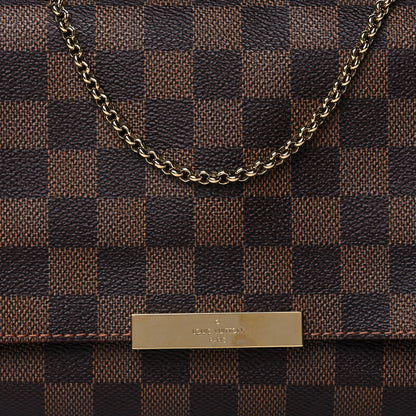Louis Vuitton Damier Ebene Favorite MM 8 of 10