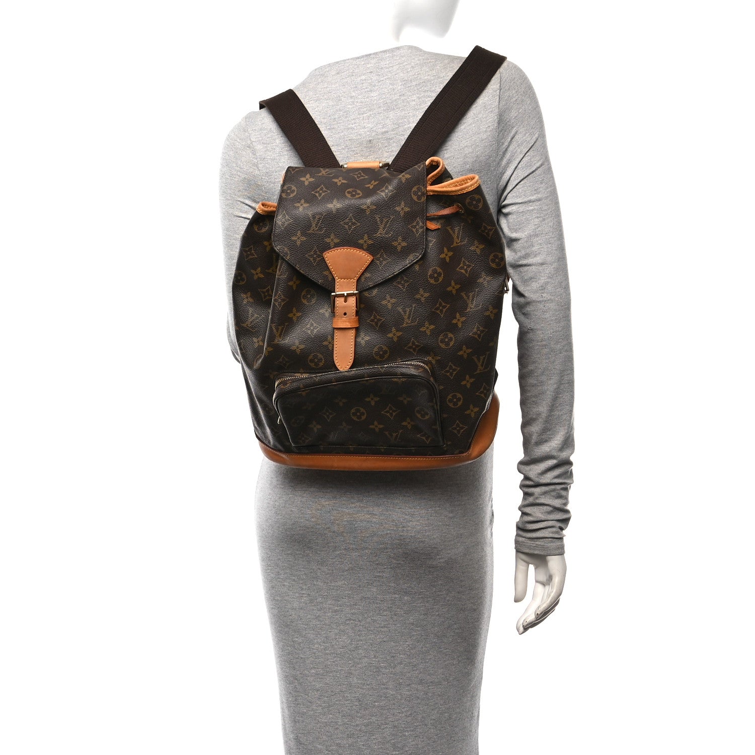 Louis Vuitton Monogram Montsouris GM Backpack 2 of 10