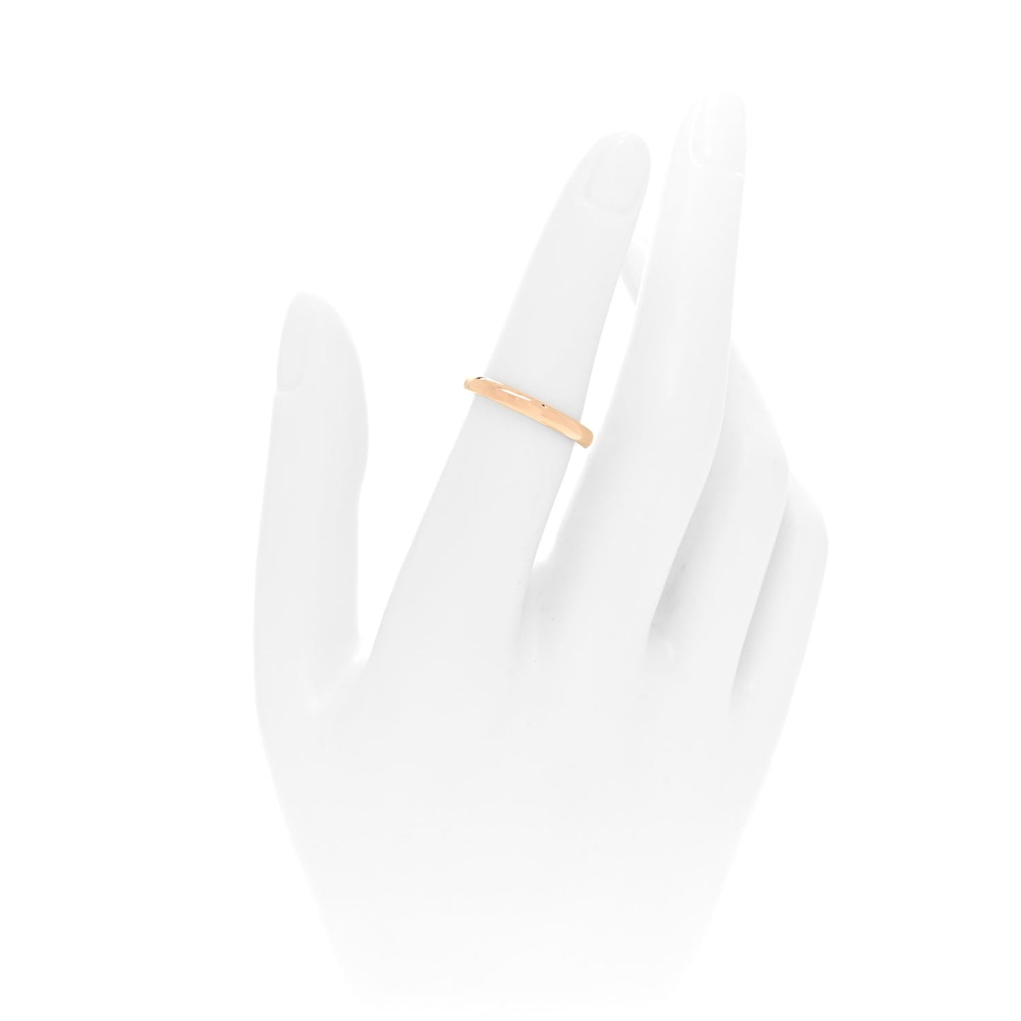 18K Rose Gold Elsa Peretti Stacking Band Ring 51 5.75