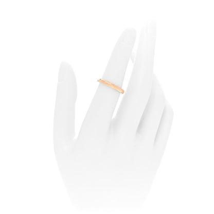 Tiffany 18K Rose Gold Elsa Peretti Stacking Band Ring 51 5.75 2 of 4