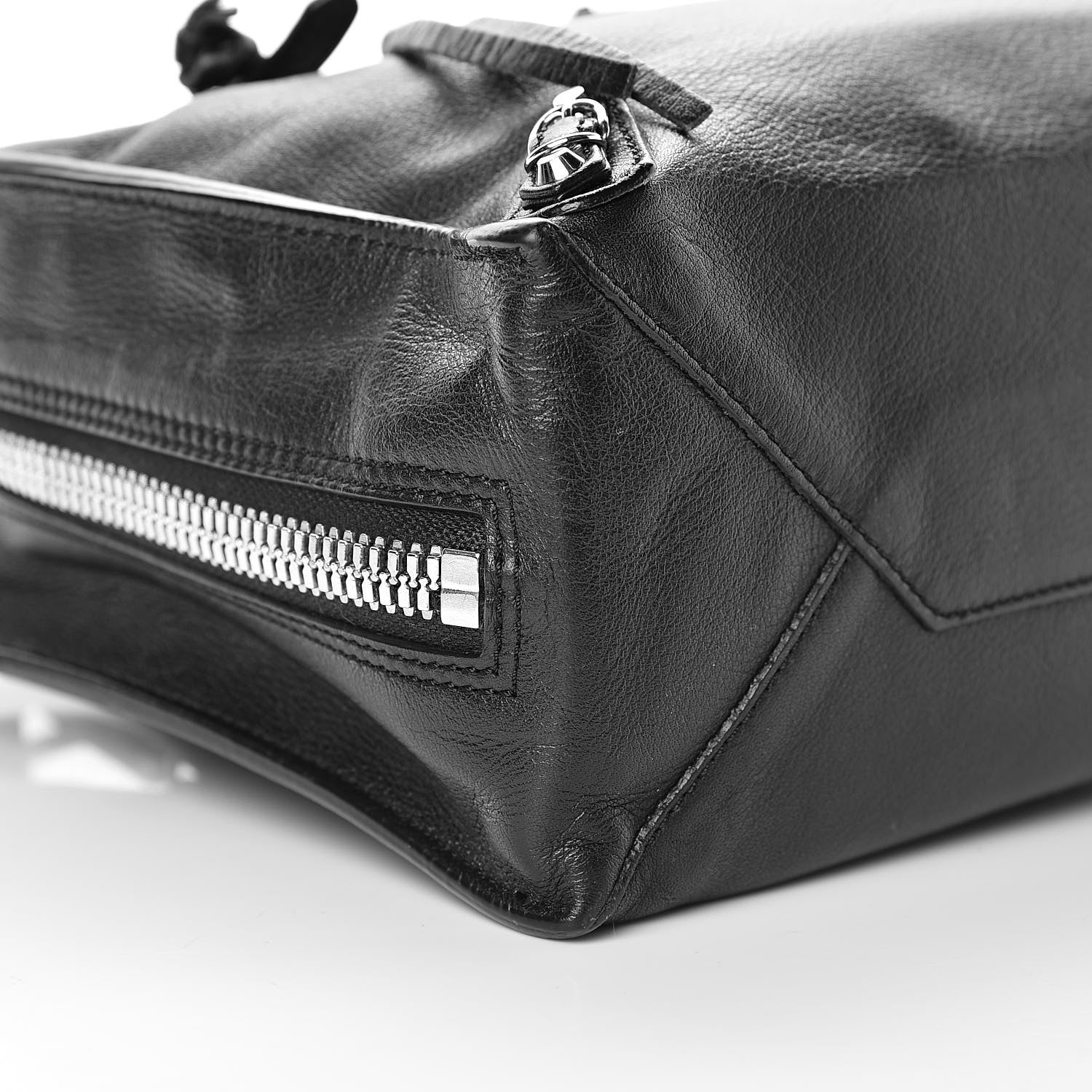 Balenciaga Calfskin Papier Mini A4 Tote Black 9 of 13