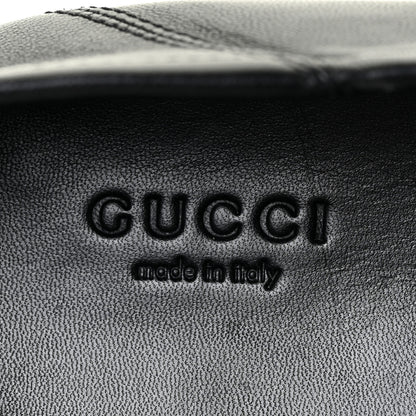 Gucci Calfskin Womens Jordaan Loafers 37 Black 11 of 19