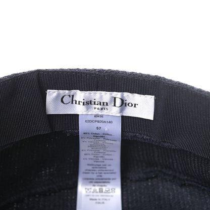 Christian Dior Cotton Baseball Cap 57 Navy 7 of 7