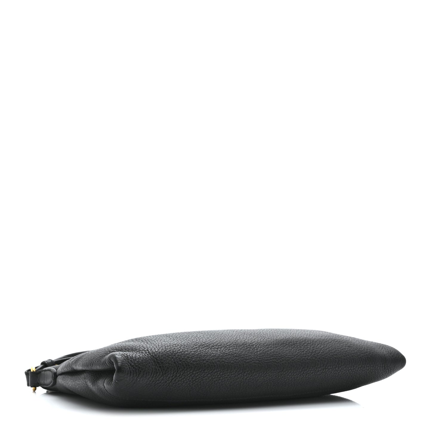 Vitello Daino Crossbody Bag Black