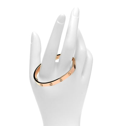 Cartier 18K Pink Gold LOVE Bracelet 16 2 of 7