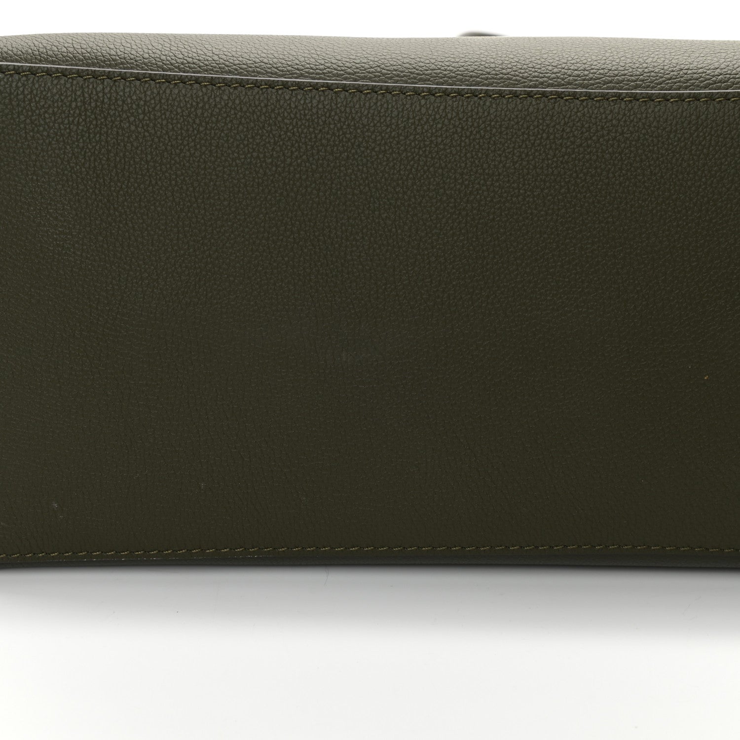 Louis Vuitton Grained Calfskin Lockme Shopper Kaki 11 of 12