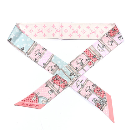 Louis Vuitton Silk Monogram Let's Go BB Bandeau Pink 1 of 3