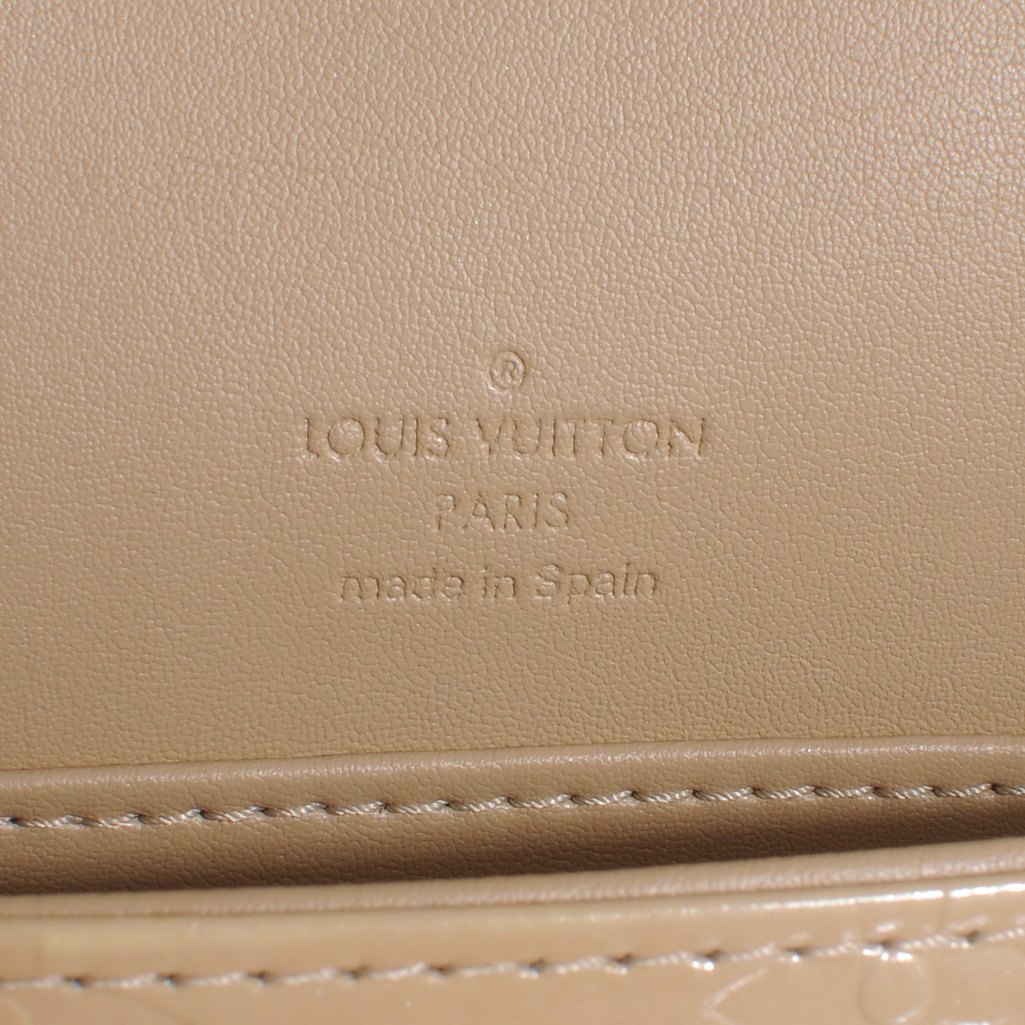 Louis Vuitton Vernis Thompson Street Beige 5 of 9