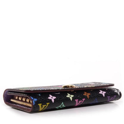 Louis Vuitton Monogram Multicolor Multicles 4 Key Holder Black Violet 4 of 8