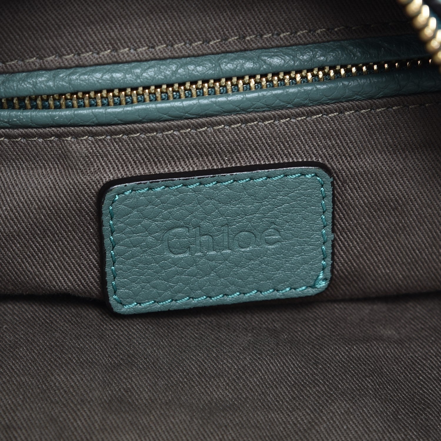 Chloe Calfskin Large Marcie Hobo Eucalyptus 6 of 9