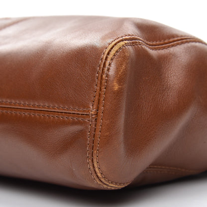 Chanel Lambskin CC Tote Brown 14 of 14