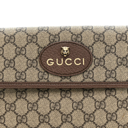 Gucci GG Supreme Monogram Neo Vintage Web Belt Bag Brown 8 of 14