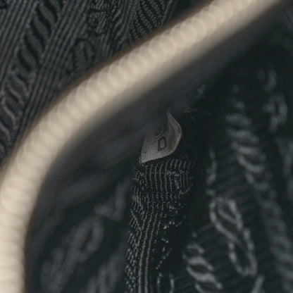 Prada Soft Calfskin Diagramme Camera Bag White 7 of 15