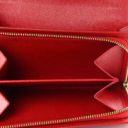 Louis Vuitton Epi Porte-Monnaie Billets Tresor Wallet Castillan Red 10 of 17
