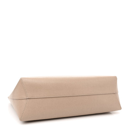 Mansur Gavriel Saffiano Small Zip Tote Beige 4 of 10