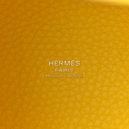 Hermes Taurillon Clemence Picotin Lock 18 PM Lime 6 of 13
