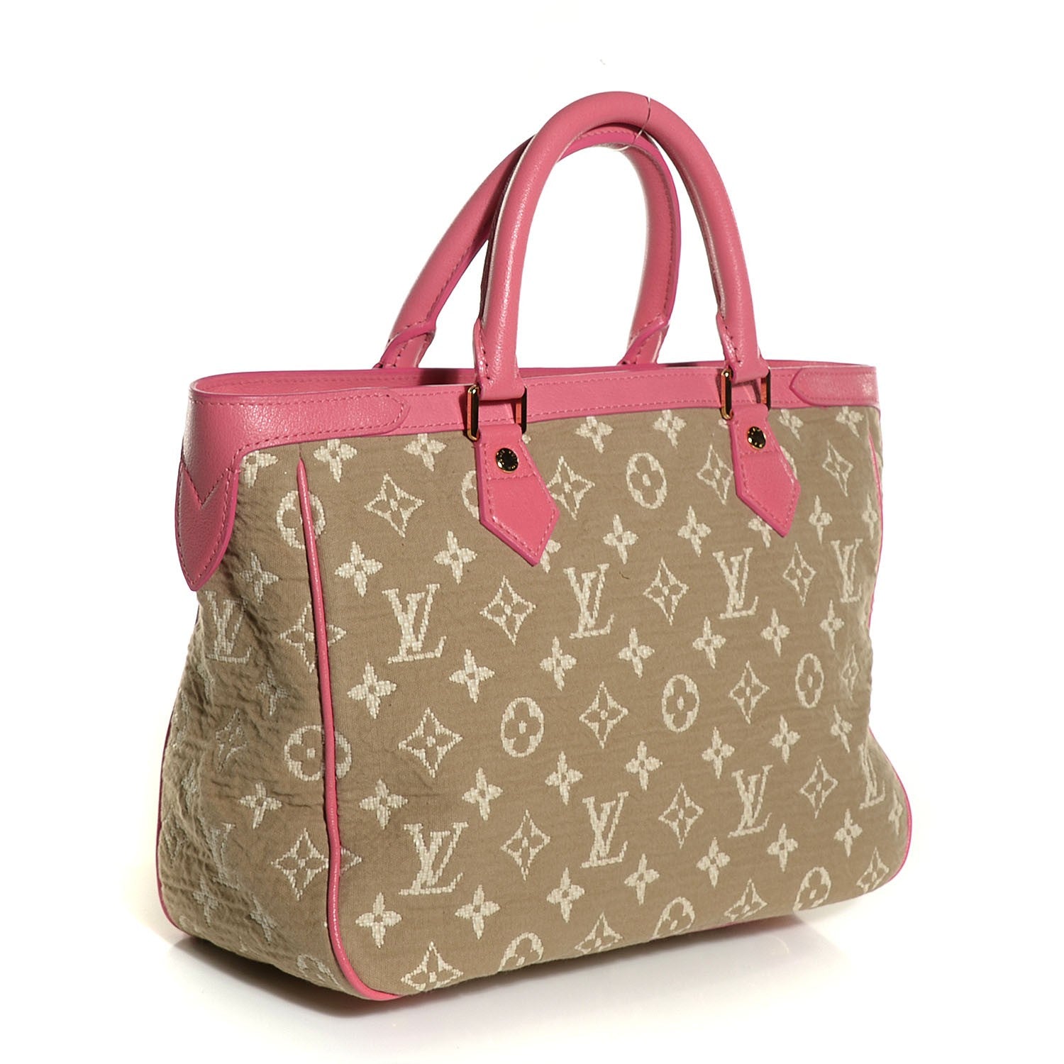 Louis Vuitton Monogram Sabbia Cabas MM Rose 3 of 7