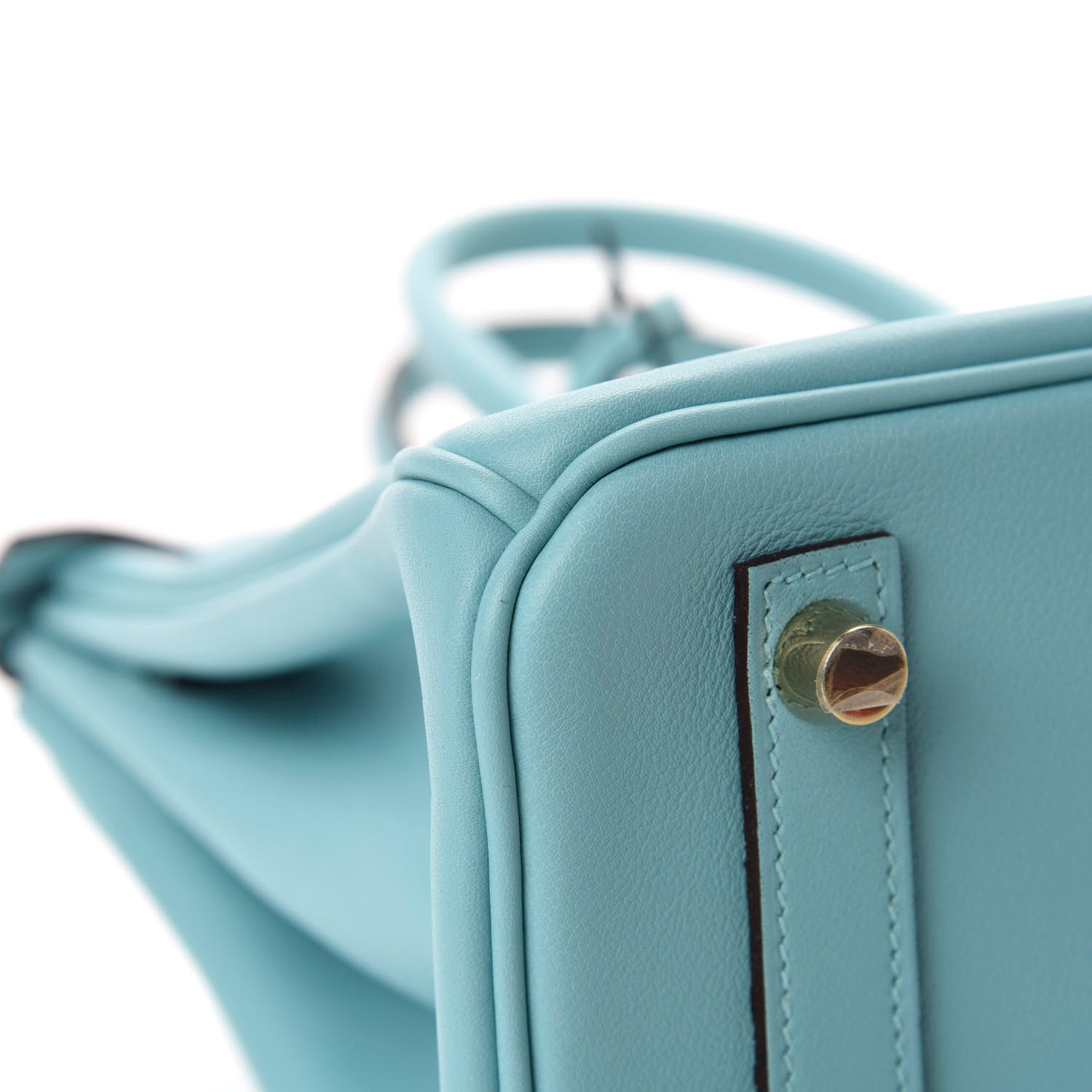 Hermes Swift Birkin 25 Bleu Atoll 8 of 14