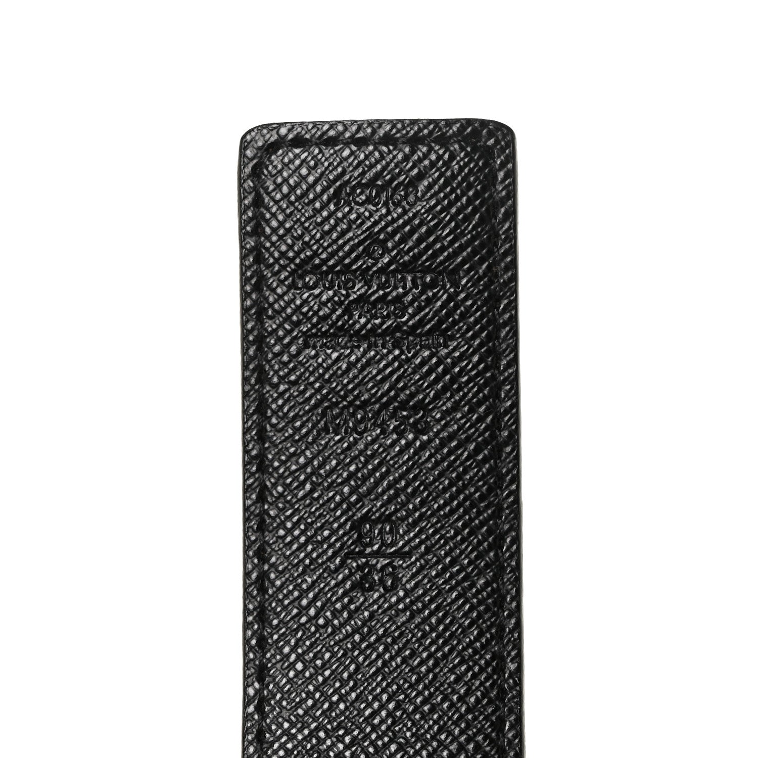 Louis Vuitton Calfskin Monogram 30mm LV Initiales Reversible Belt 90 36 Black 4 of 4