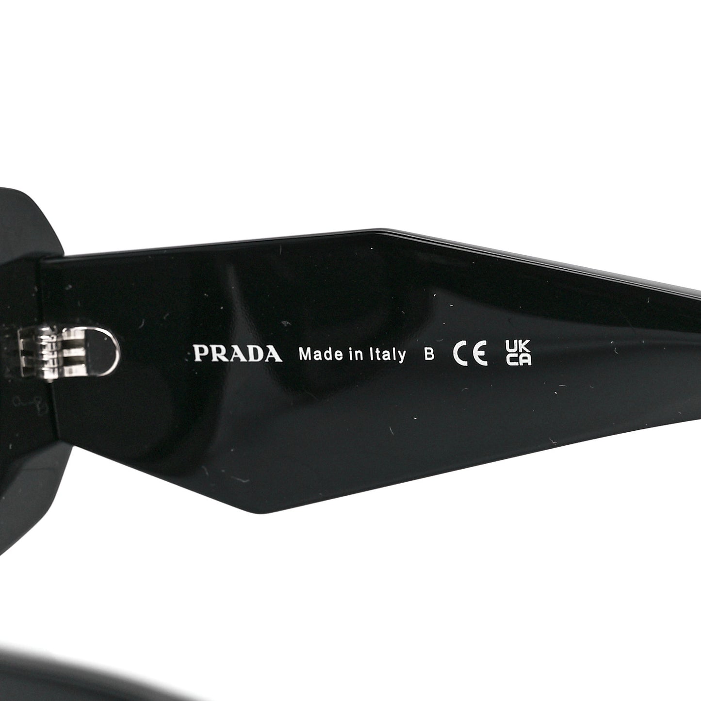 Acetate Symbole Sunglasses SPR 17W Black