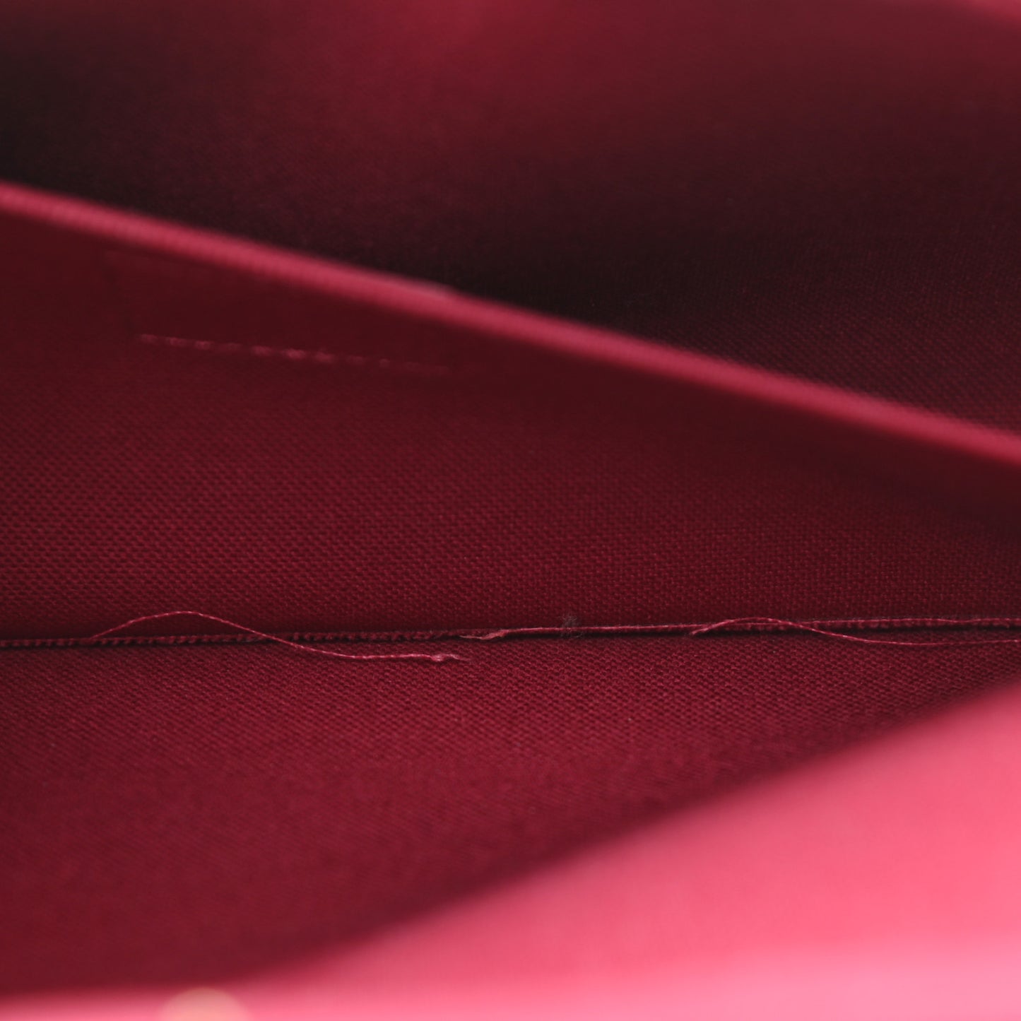 Monogram Pochette Felicie Chain Wallet Fuchsia