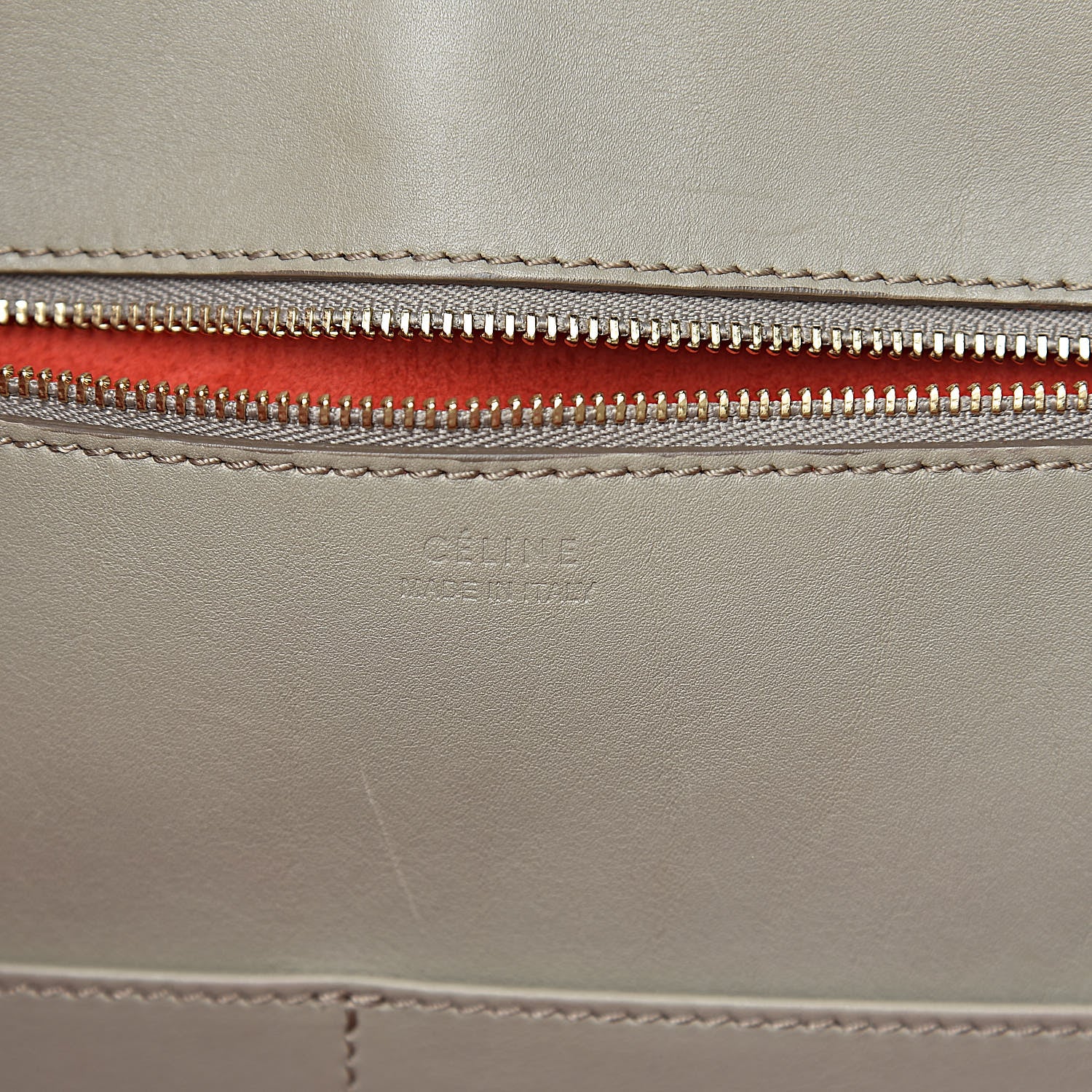 Celine Smooth Calfskin Mini Tie Knot Tote Light Taupe 6 of 20