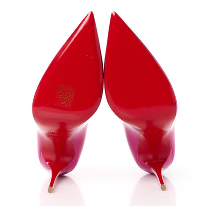Christian Louboutin Metallic Patent Psychic So Kate 100 Pumps 39 Fuxia 5 of 9