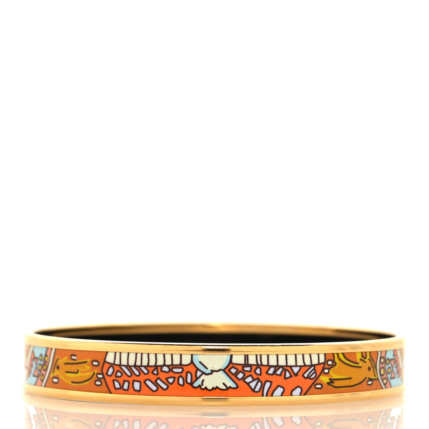 Enamel Printed Narrow Bracelet 70