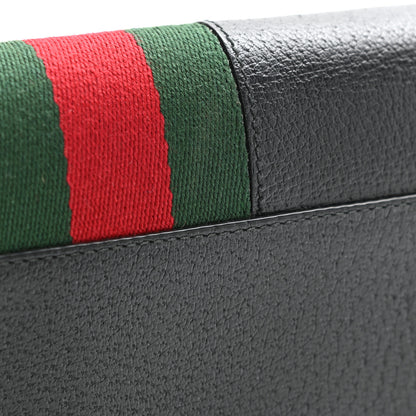 Gucci Calfskin Web Mini Dionysus Chain Wallet Black 11 of 11