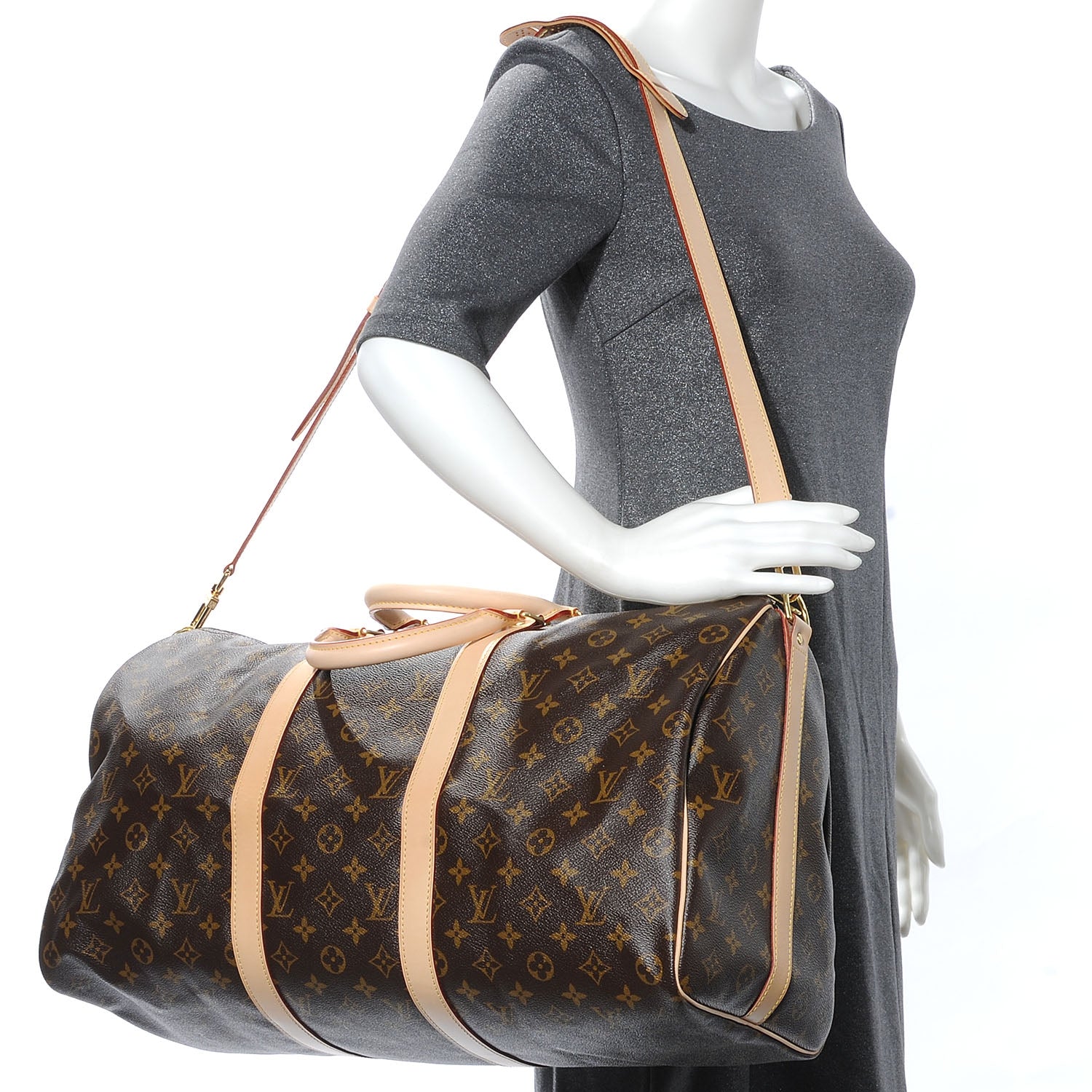Louis Vuitton Monogram Keepall Bandouliere 50 2 of 7