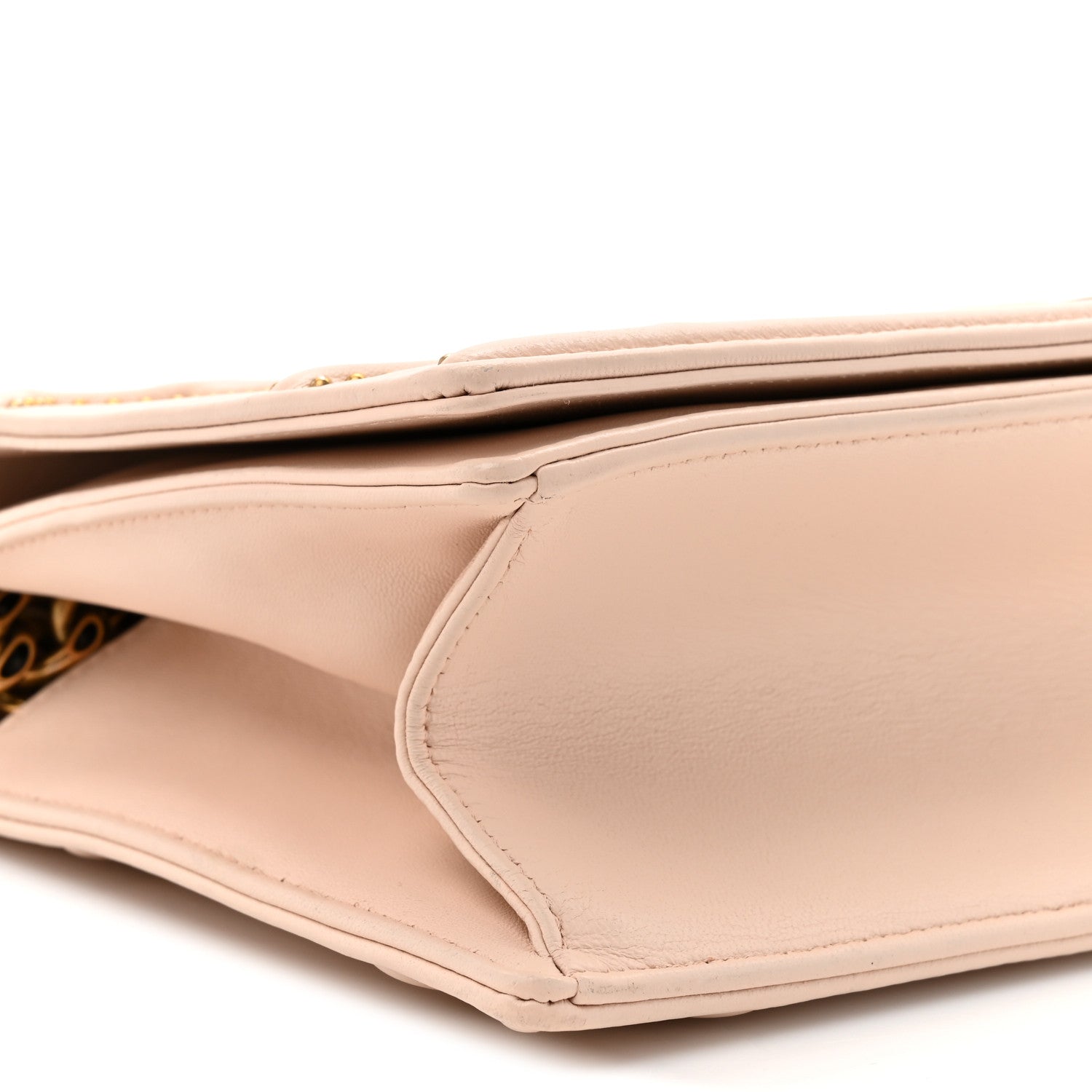Christian Dior Lambskin Studded Medium Diorama Flap Bag Rose Poudre 10 of 15