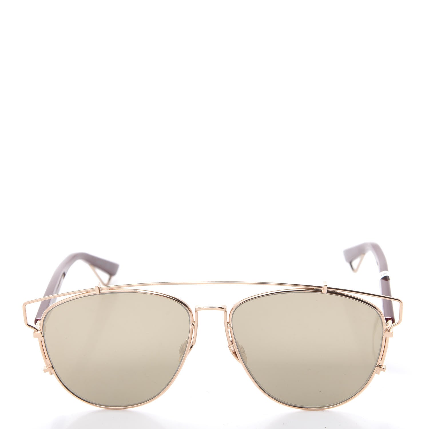 Christian Dior Technologic Sunglasses Gold Copper 3 of 9