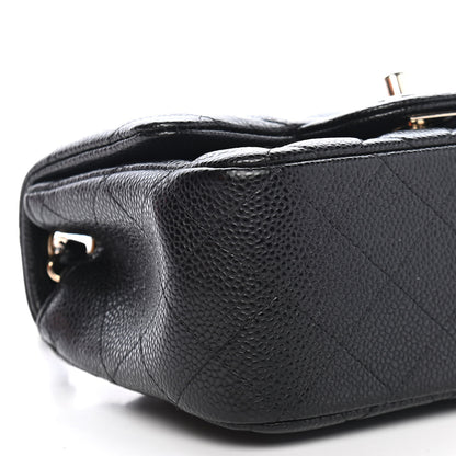 Chanel Caviar Quilted Mini Square Flap Black 7 of 8