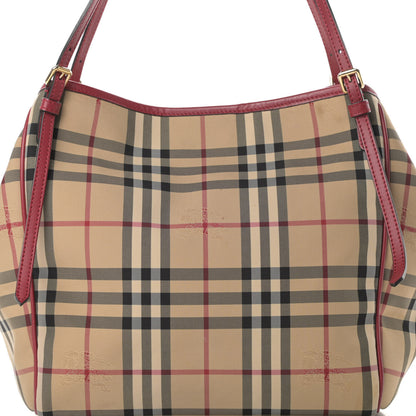 Burberry Horseferry Check Small Canterbury Tote Antique Rose 9 of 14