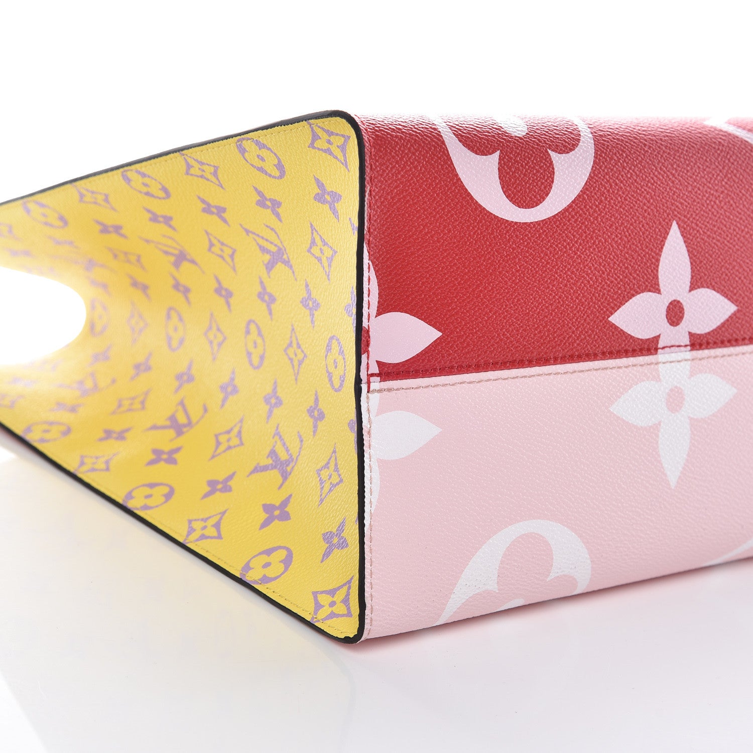 Louis Vuitton Monogram Giant Onthego GM Rouge Rose 5 of 10