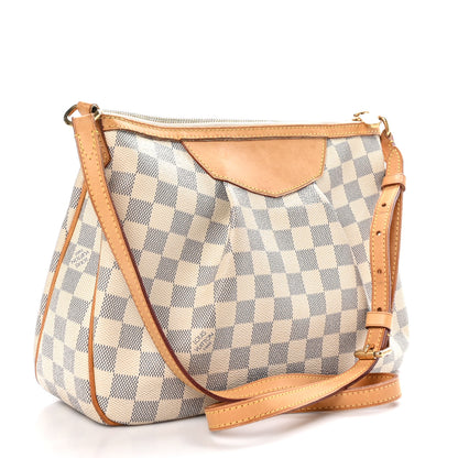Louis Vuitton Damier Azur Siracusa PM 3 of 10