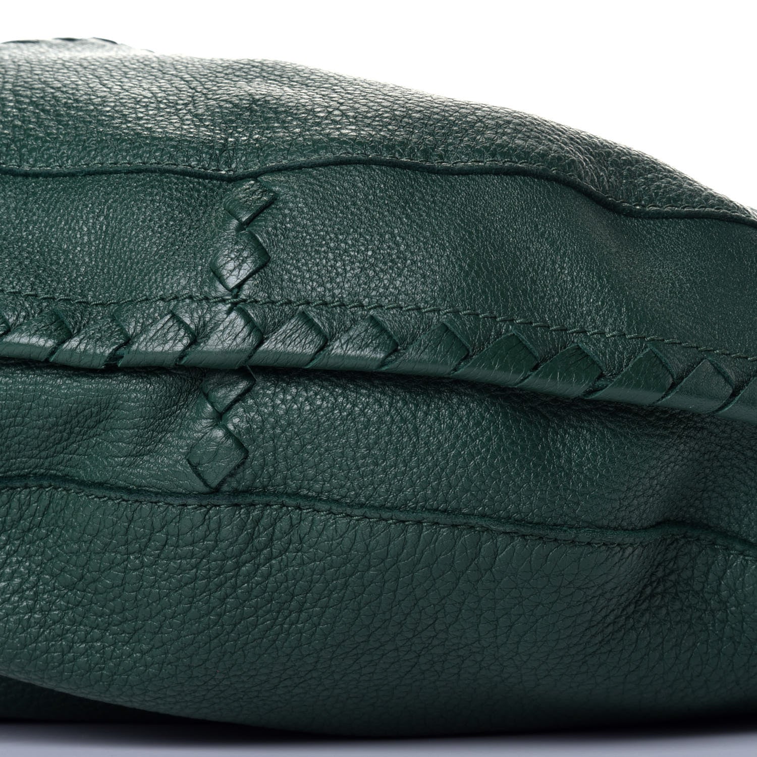 Bottega Veneta Washed Cervo Deerskin Large Hobo Green 8 of 8