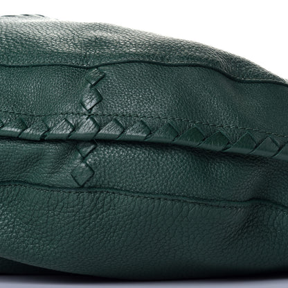 Bottega Veneta Washed Cervo Deerskin Large Hobo Green 8 of 8
