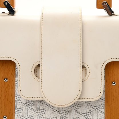 Goyard Goyardine Saigon MM White 11 of 18