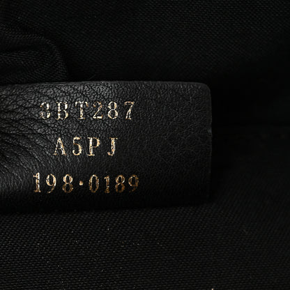 Fendi Vitello Century F is Fendi Bi-Color FF 1974 Embossed Camera Case Maya Black 7 of 10