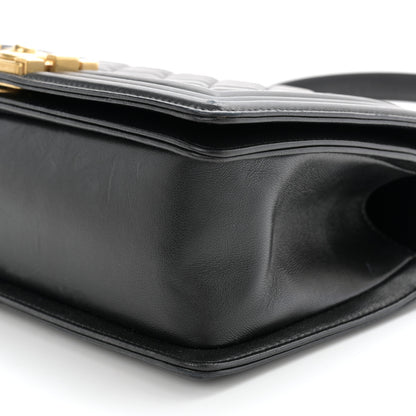 Chanel Lambskin Quilted Medium Boy Flap Black 10 of 12