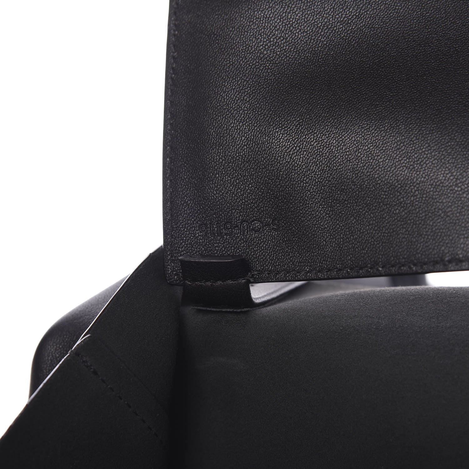 Celine Lambskin Horizontal Cabas Black 6 of 18