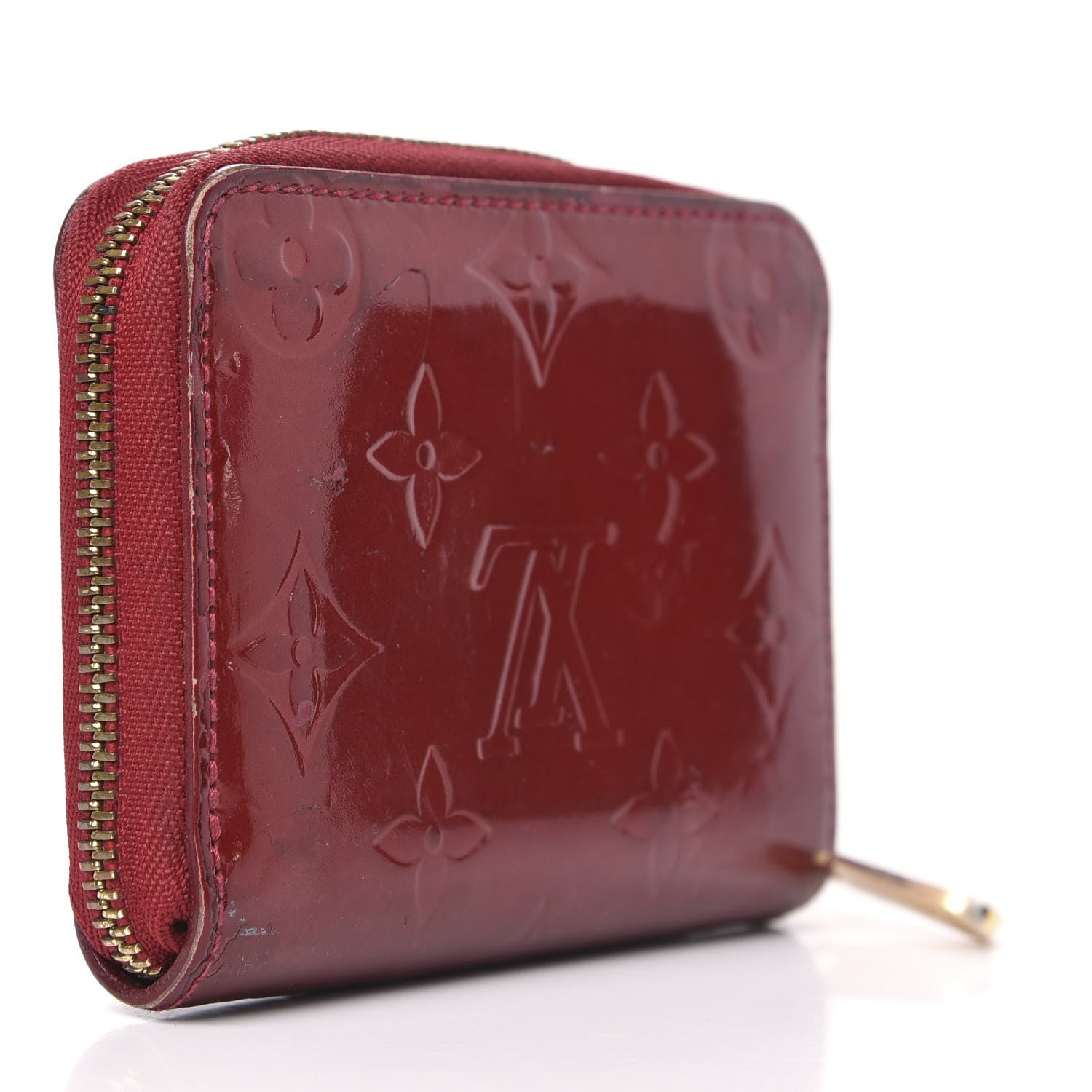 Louis Vuitton Vernis Zippy Coin Purse Pomme D'Amour 3 of 12