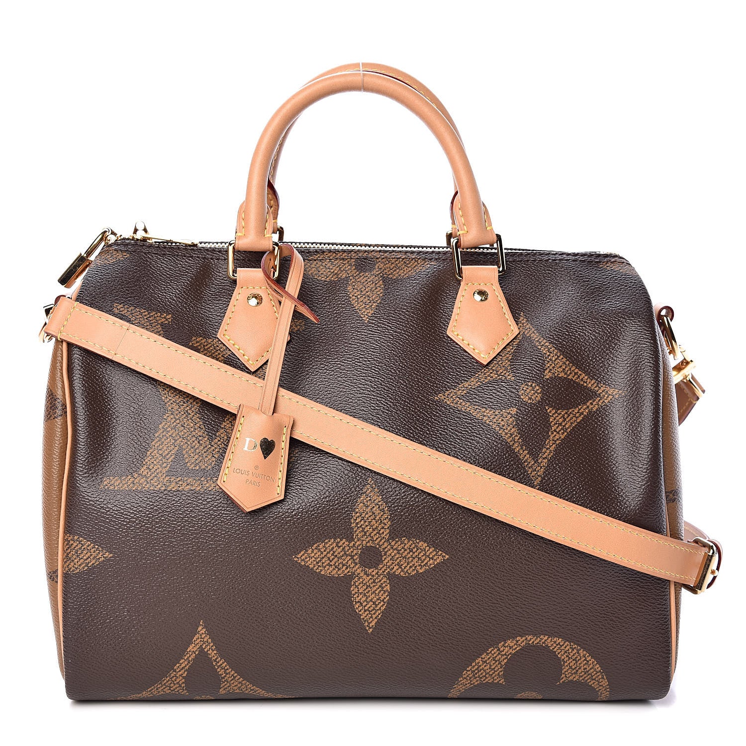 Louis Vuitton Reverse Monogram Giant Speedy Bandouliere 30 1 of 13