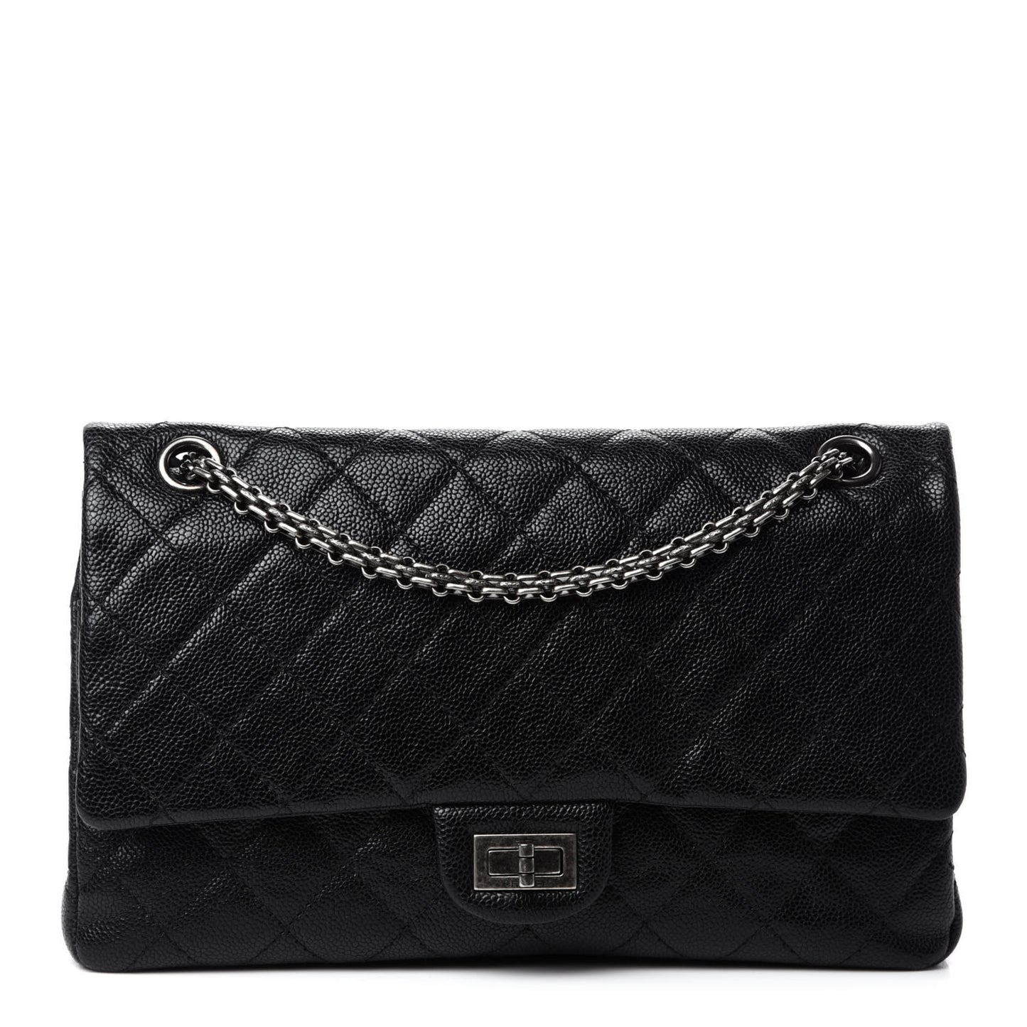 Caviar Quilted 2.55 Reissue 226 Flap Black
