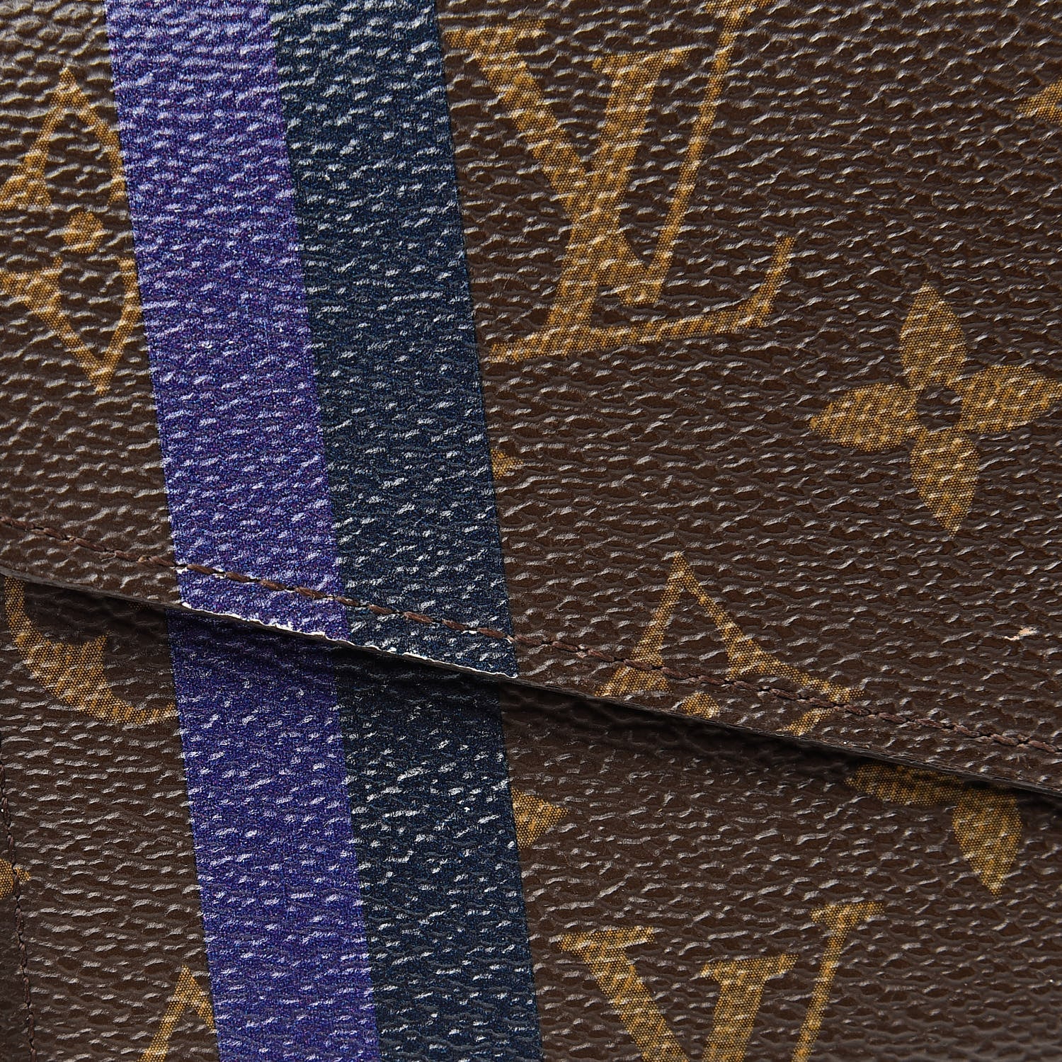 Louis Vuitton Monogram My LV Heritage Sarah Wallet NM Blue Marine Violet 11 of 11