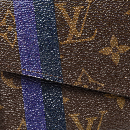 Louis Vuitton Monogram My LV Heritage Sarah Wallet NM Blue Marine Violet 11 of 11