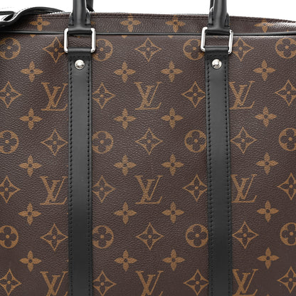 Louis Vuitton Monogram Macassar Porte-Documents Voyage PM 7 of 11