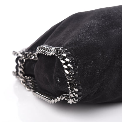 Stella McCartney Shaggy Deer Falabella Fold Over Tote Black 6 of 11