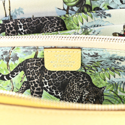 Hermes Epsom Silk'In Compact Wallet Jaune Poussin Nata 6 of 8